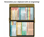 WhiteCoat Clipboard® - Tactical Brown Behavioral Health Screening Edition